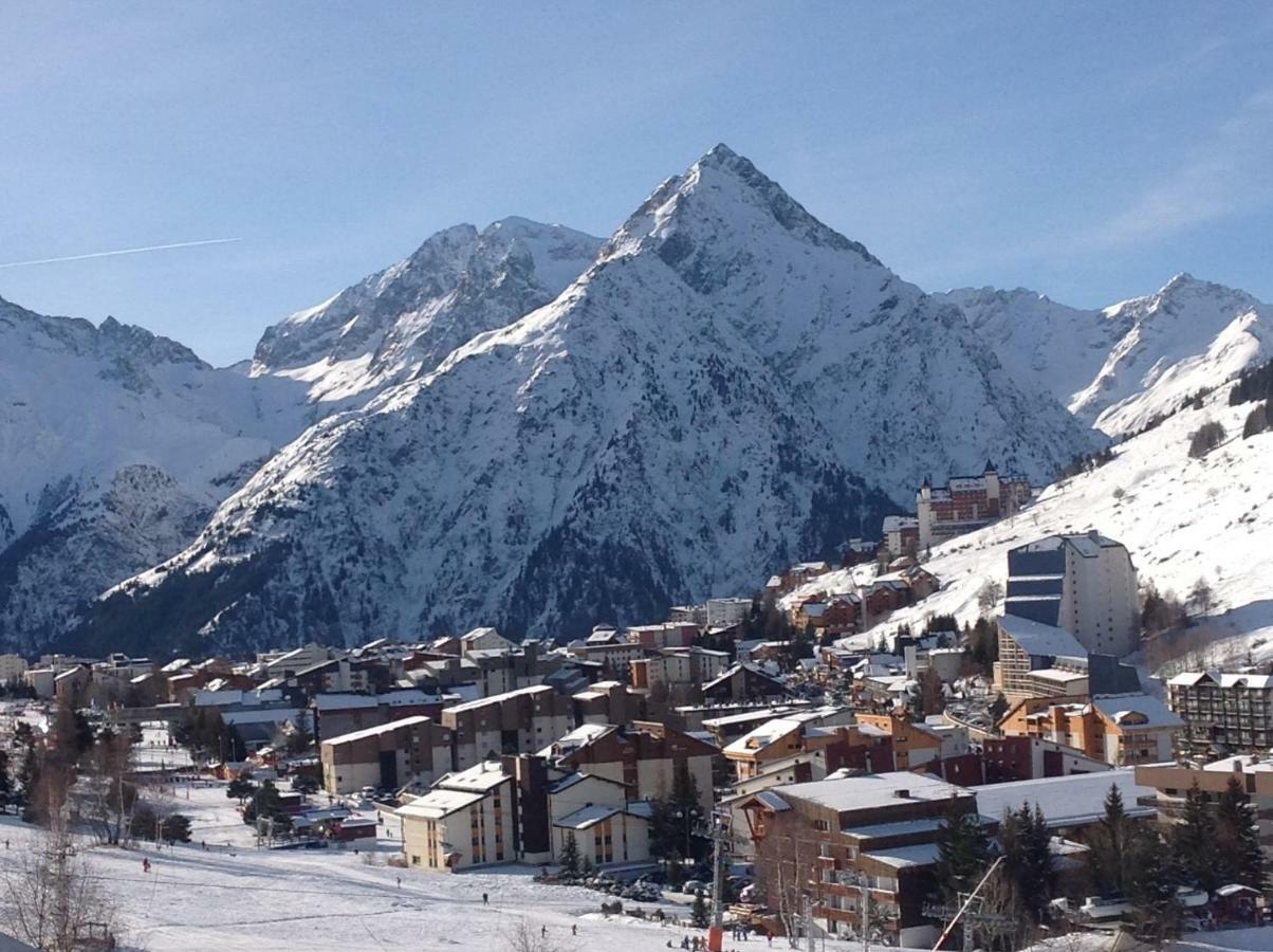 Studio Au Pied Des Montagnes Le Bourg-dʼOisans Dış mekan fotoğraf